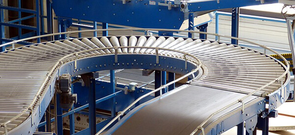 智慧工廠的生產線